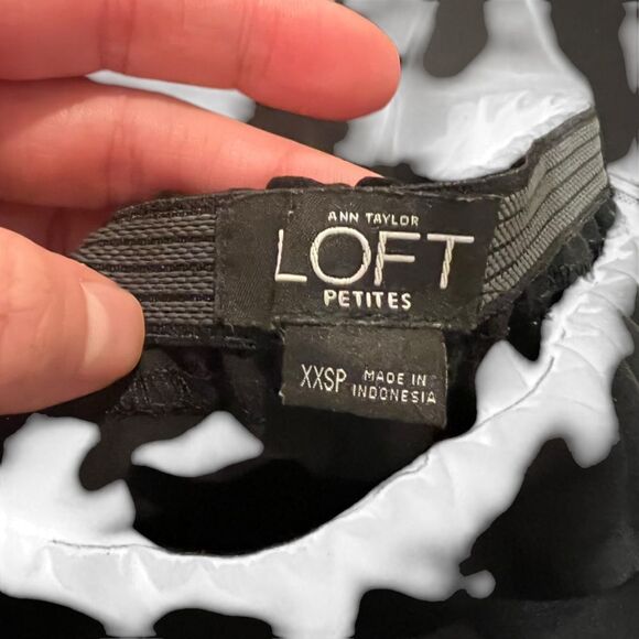 Loft back strapless jumpsuit. Size xxsp - Picture 3 of 9